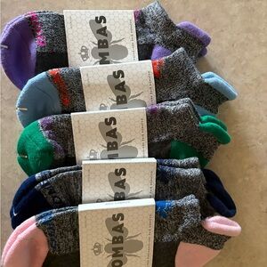 Bombas Womens Colorful Ankle Socks - Multi-Pack